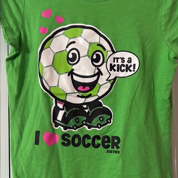 Justice Blue and Pink Short Sleeve Tees - Picture 7 of 7